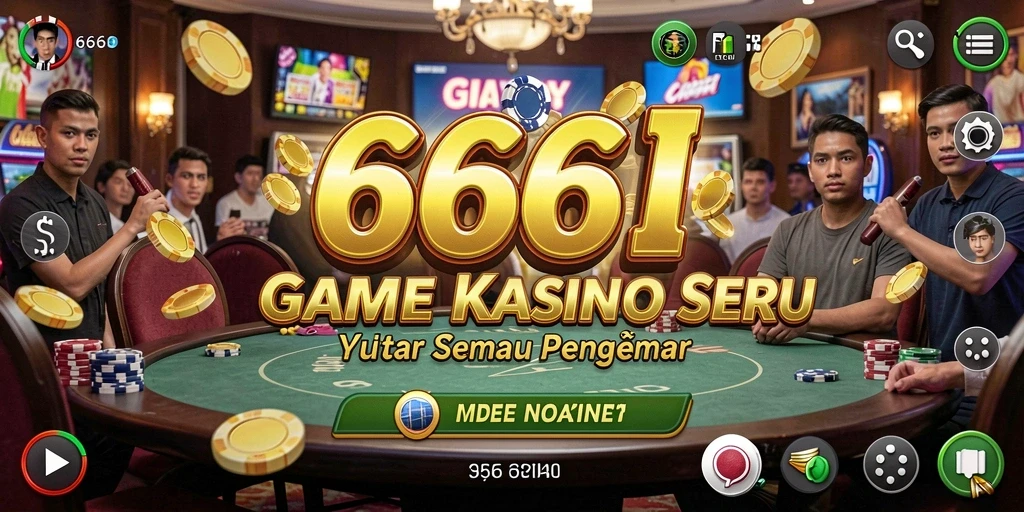 Screenshot gameplay 666I menampilkan keseruan permainan kasino.