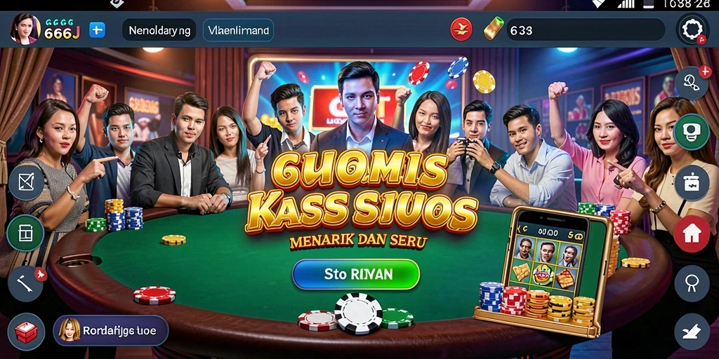 Gameplay menarik di 666J dengan berbagai permainan kasino.