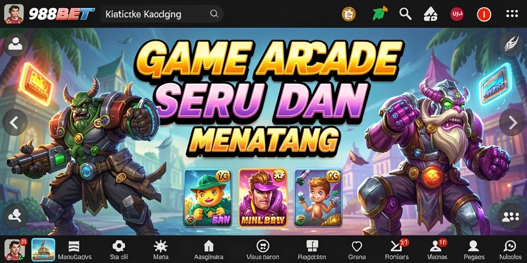 Tampilan gameplay 988BET yang seru dan menantang.
