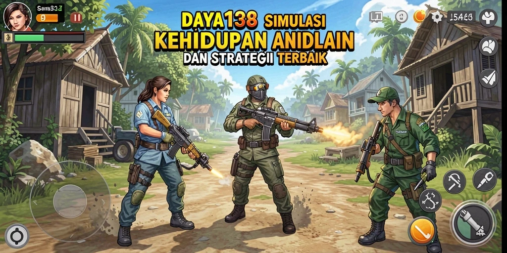 Tampilan utama gameplay DAYA138 dengan elemen simulasi yang menarik.