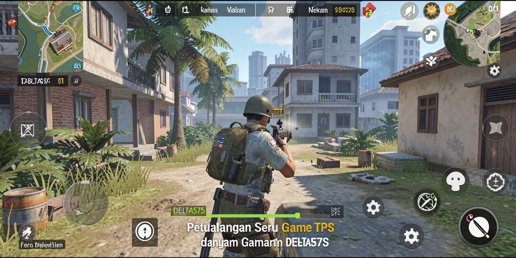 Tampilkan aksi seru dalam gameplay <strong>DELTA575</strong> yang mendebarkan.