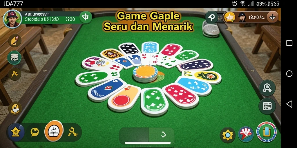 Tampilan gameplay seru dan interaktif dalam IDA777.