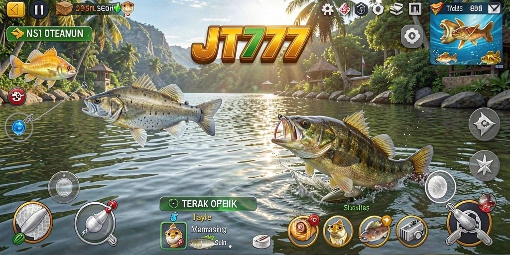 Tangkapan ikan yang spektakuler dalam permainan JT777.