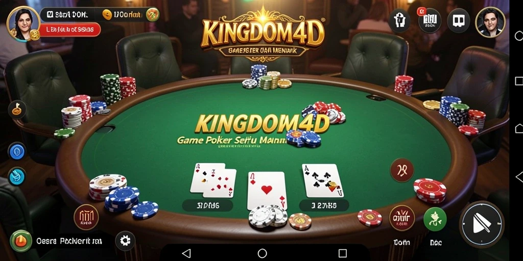 Gameplay menarik KINGDOM4D dengan pemain poker yang serius