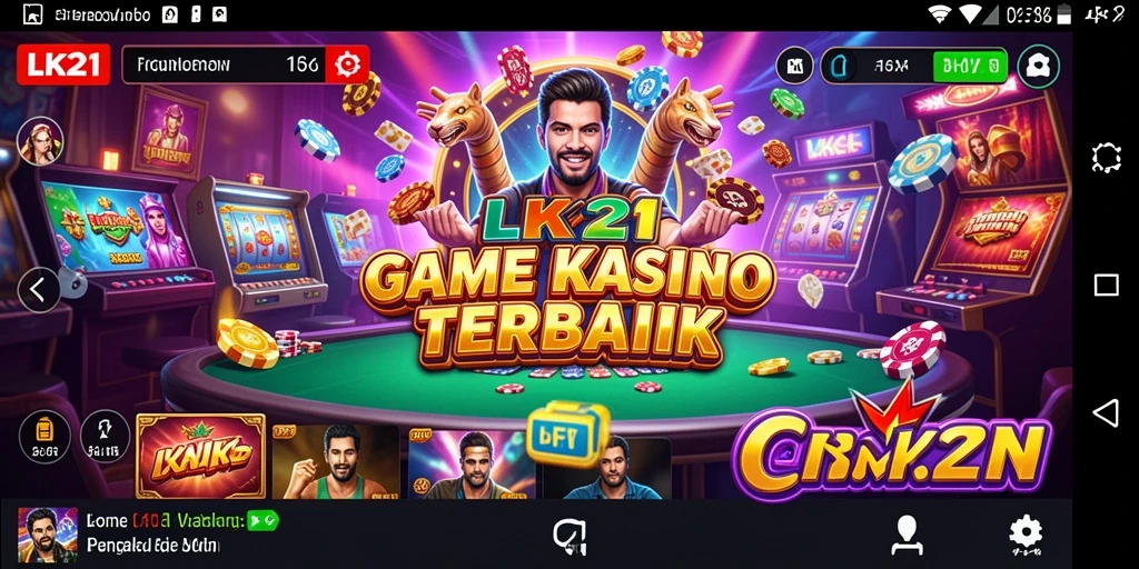 Tampilan menarik dari gameplay Kasino di LK21 yang seru.