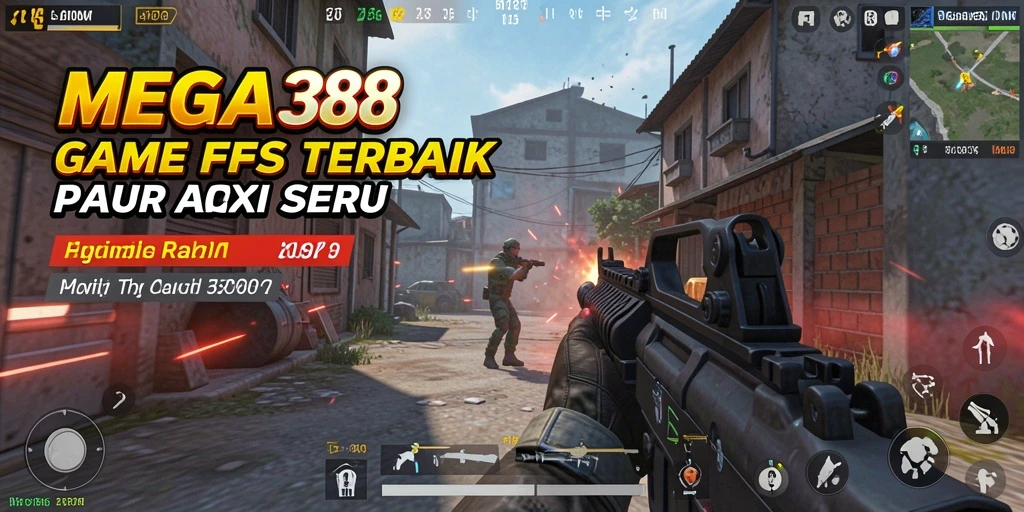 Tampilan gameplay seru dalam MEGA388 dengan aksi FPS mendebarkan.