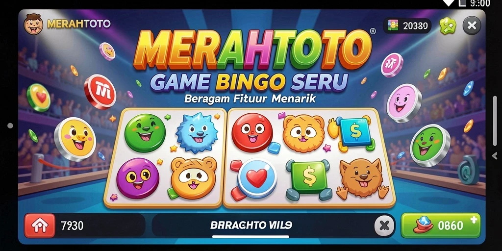 Screenshot gameplay MERAHTOTO yang seru dan menegangkan.