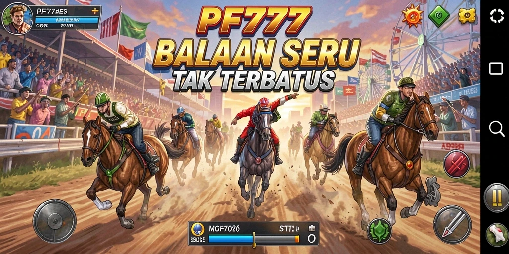 Gameplay balapan seru dan mendebarkan di PF777.