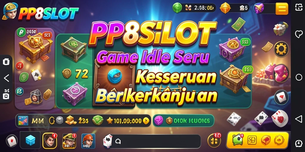 Screenshot gameplay PP8SLOT yang menampilkan keseruan permainan Idle.