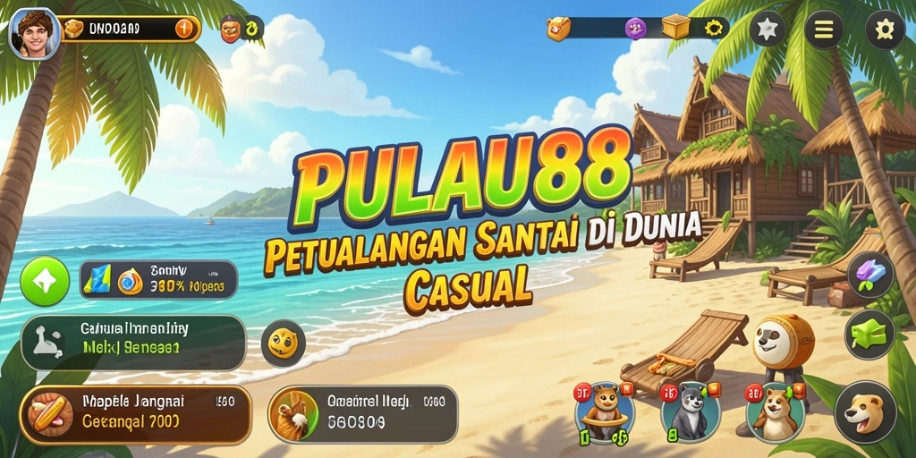 Tampilan gameplay PULAU88 yang menyenangkan dan santai