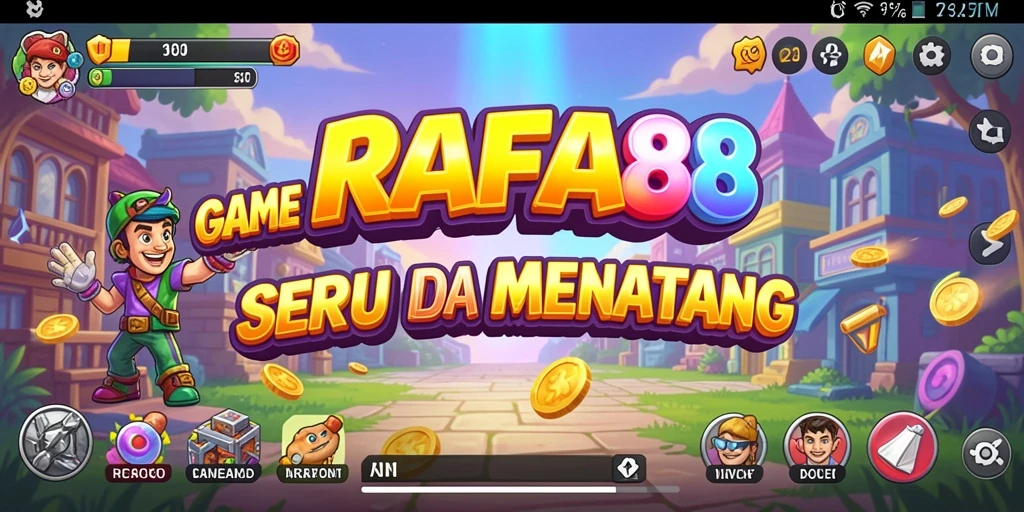 Tampilan gameplay seru dari RAFA88 yang penuh tantangan.