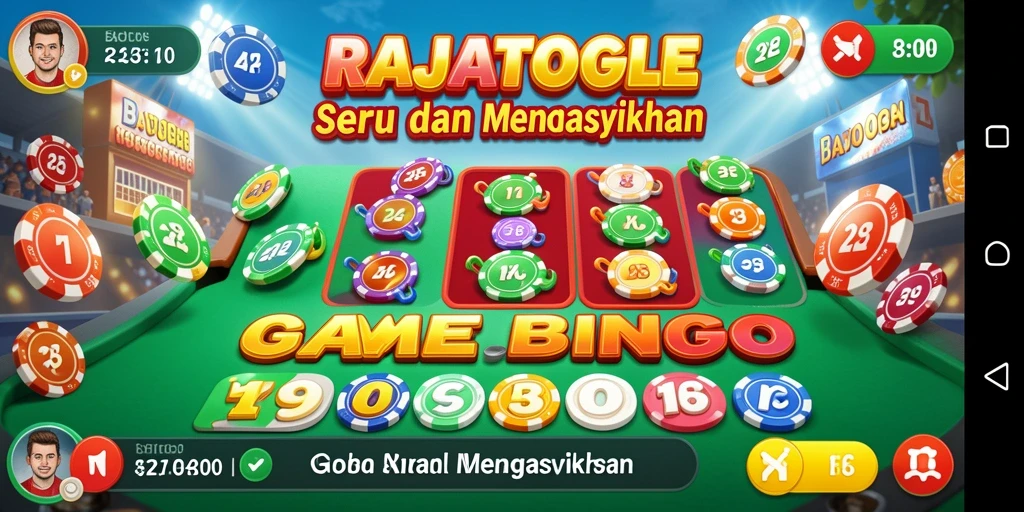 Tampilan gameplay seru dan interaktif dari RAJATOGEL.