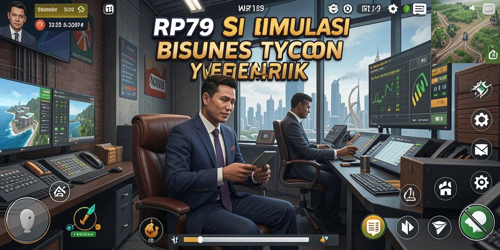 Menampilkan gameplay menarik dari RP79 dengan elemen Tycoon yang menyenangkan.