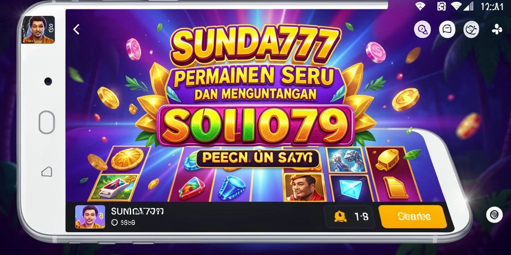 Tampilan menarik dari gameplay SUNDA777 yang seru dan menantang.